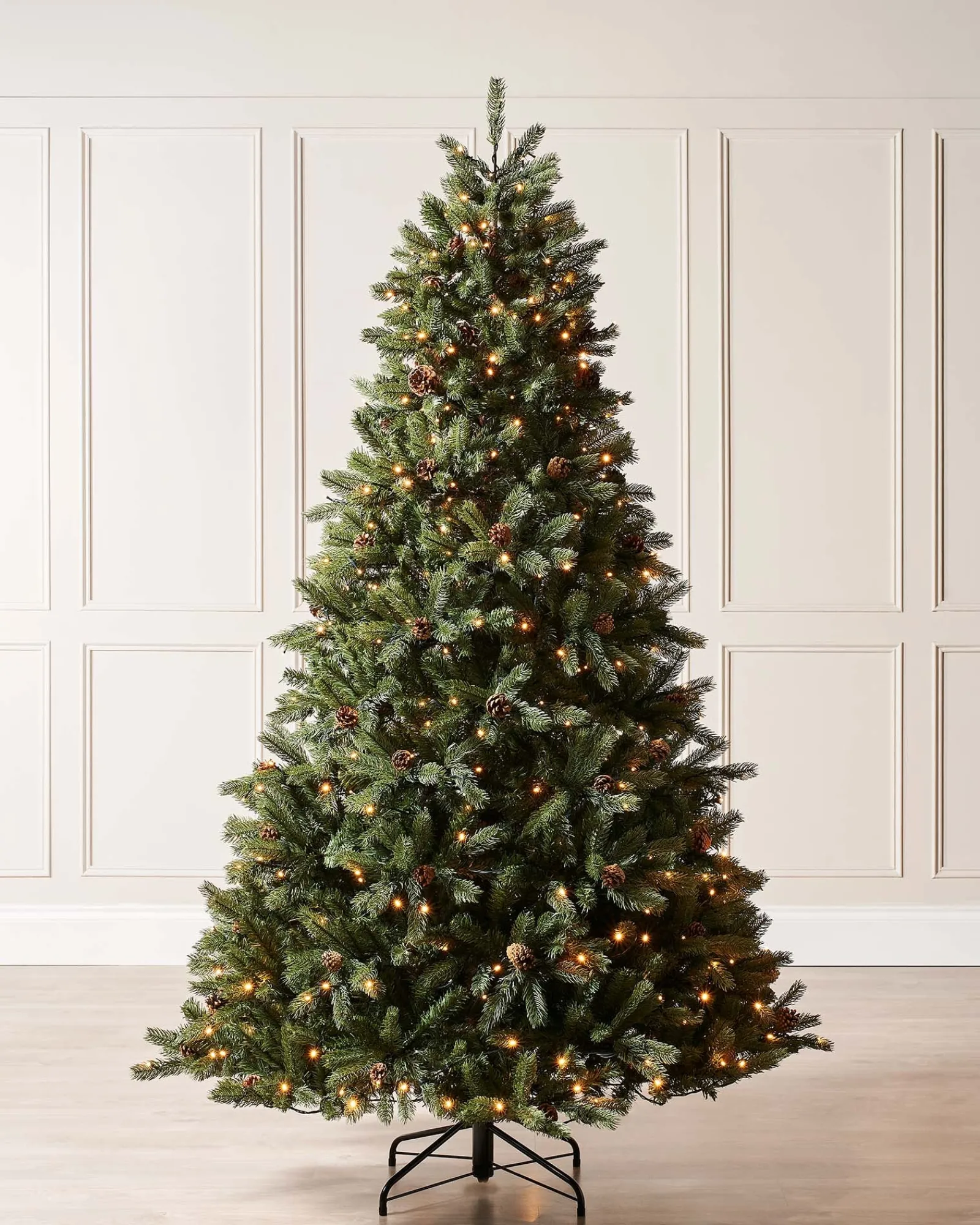 WeRChristmas Pre-Lit Craford Pine Christmas Tree, 8 Ft