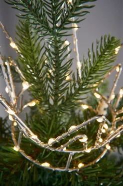 WeRChristmas Pre-Lit Crown Christmas Tree Topper, 18 Cm