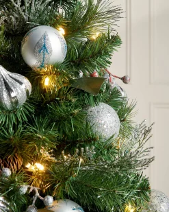 WeRChristmas Pre-Lit Decorated Christmas Tree, 4 Ft