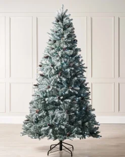 WeRChristmas Pre-Lit Edwardian Spruce Multi-Function Christmas Tree, 5 Ft