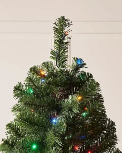 WeRChristmas Pre-Lit Emerald Spruce Christmas Tree, Multi Colour, 6 Ft