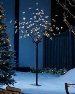 WeRChristmas Pre-Lit Firework Twig Tree, 6 Ft