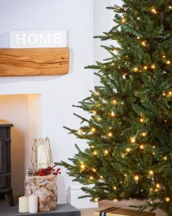 WeRChristmas Pre-Lit Grand Alaskan Fir Christmas Tree, 7 Ft