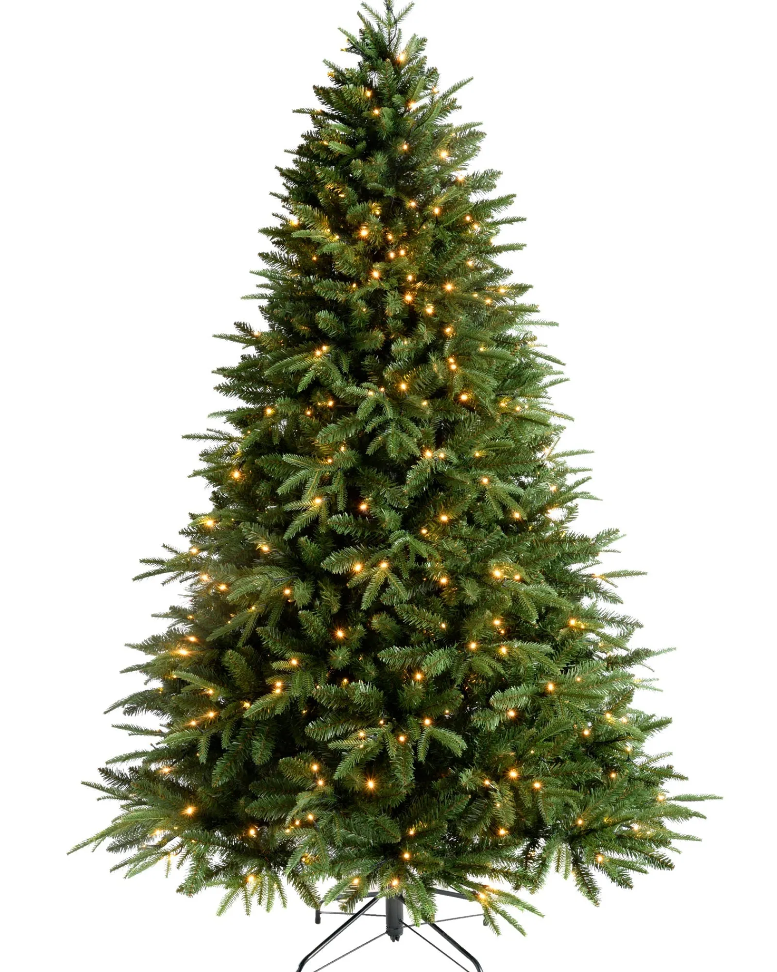 WeRChristmas Pre-Lit Grand Alaskan Fir Christmas Tree, 7 Ft