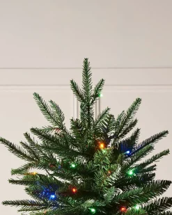 WeRChristmas Pre-lit Grand Alaskan Fir Christmas Tree, Dual Warm White, 8 Ft