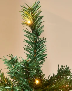 WeRChristmas Pre-Lit Highland Pop-Up Christmas Tree, 6 Ft