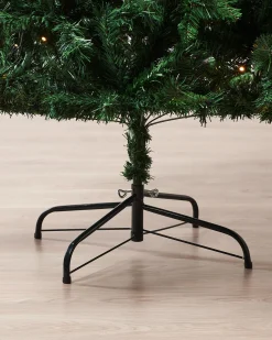 WeRChristmas Pre-Lit Mixed Pine Christmas Tree, 6 Ft