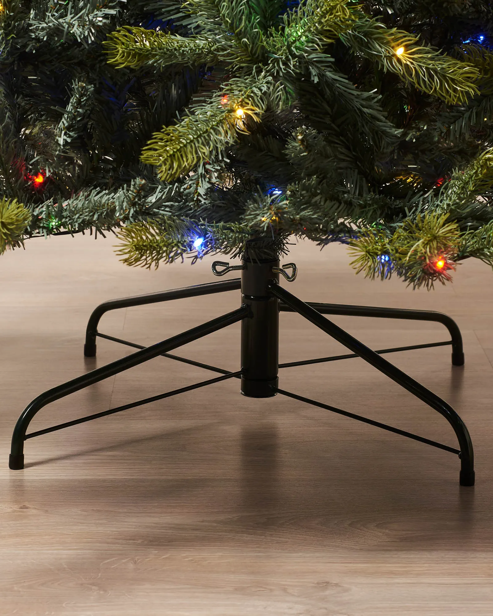 WeRChristmas Pre-Lit Mixed Pine Dual Christmas Tree, 6 Ft