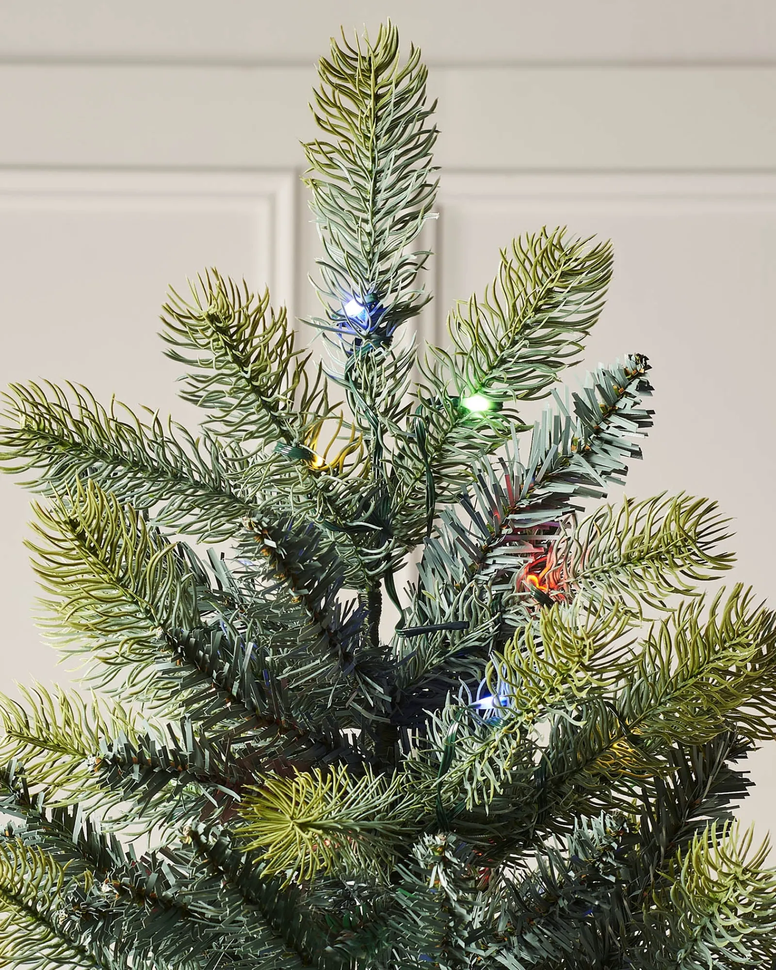 WeRChristmas Pre-Lit Mixed Pine Dual Christmas Tree, 6 Ft