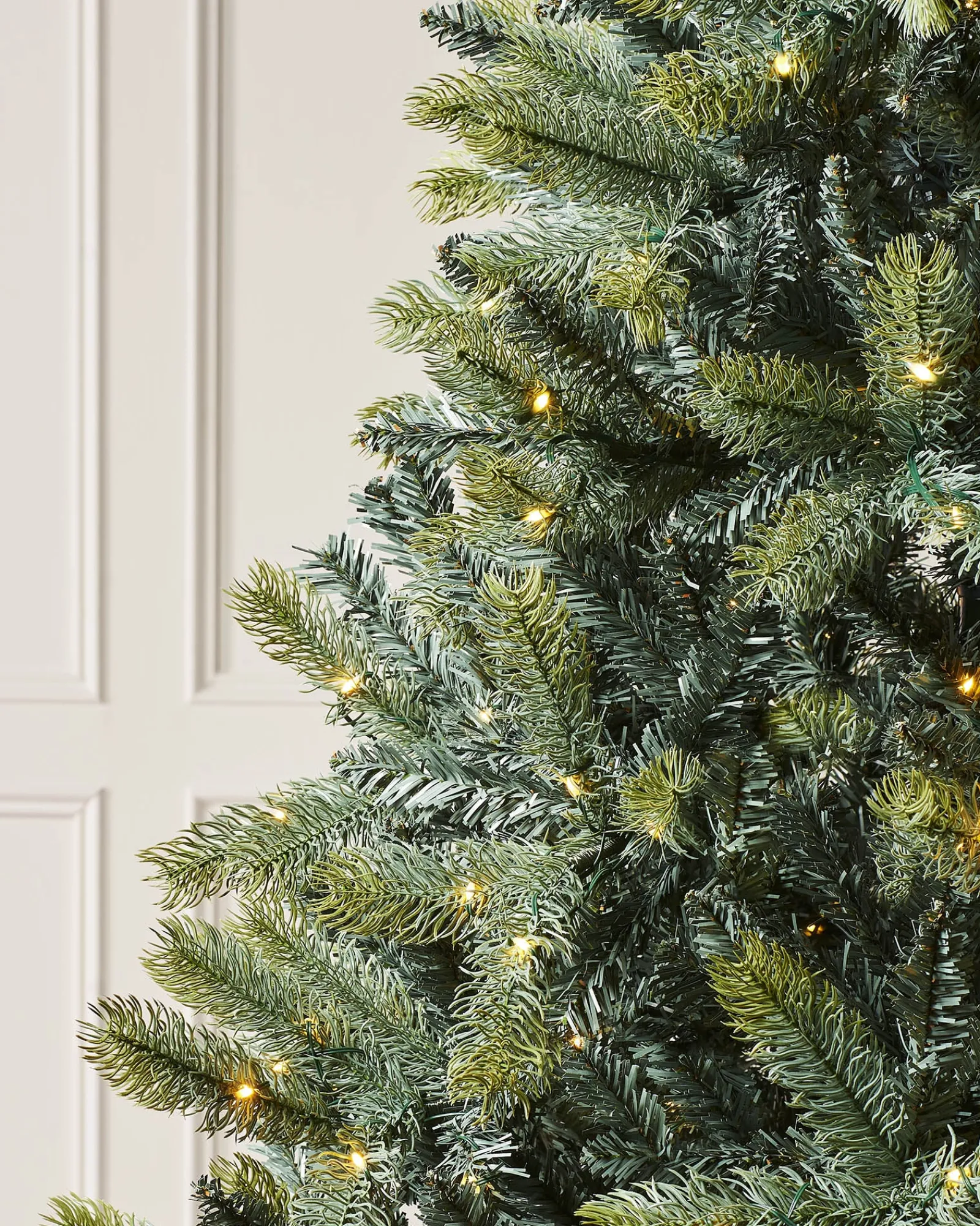 WeRChristmas Pre-Lit Mixed Pine Dual Christmas Tree, 6 Ft