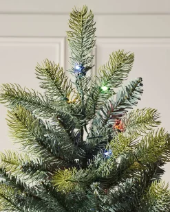 WeRChristmas Pre-Lit Mixed Pine Dual Christmas Tree, 7 Ft