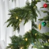 WeRChristmas Pre-Lit Natural Fir Garland, 18 Ft