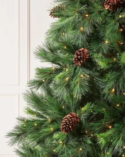 WeRChristmas Pre-Lit Portland Spruce Christmas Tree, 6.5 Ft
