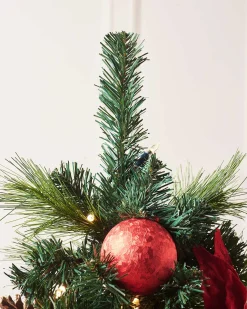 WeRChristmas Pre-Lit Potted Christmas Tree, 4 Ft