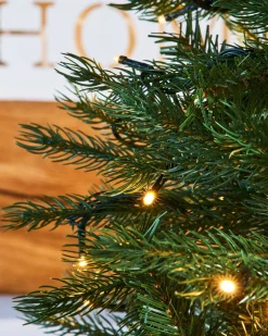 WeRChristmas Pre-Lit Regal Spruce Multi-Function Christmas Tree, 7 Ft