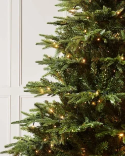 WeRChristmas Pre-Lit Royal Fir Multi-Function Christmas Tree, 7 Ft