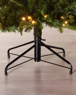 WeRChristmas Pre-Lit Royal Fir Multi-Function Christmas Tree, 7 Ft