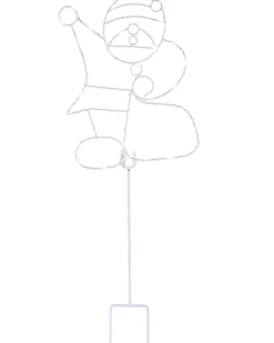 WeRChristmas Pre-Lit Santa Pathway Stake Light, 60 Cm
