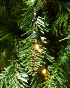 WeRChristmas Pre-Lit Slim Christmas Tree, 6 Ft