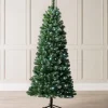 WeRChristmas Pre-Lit Slim Frosted Christmas Tree, 6 Ft