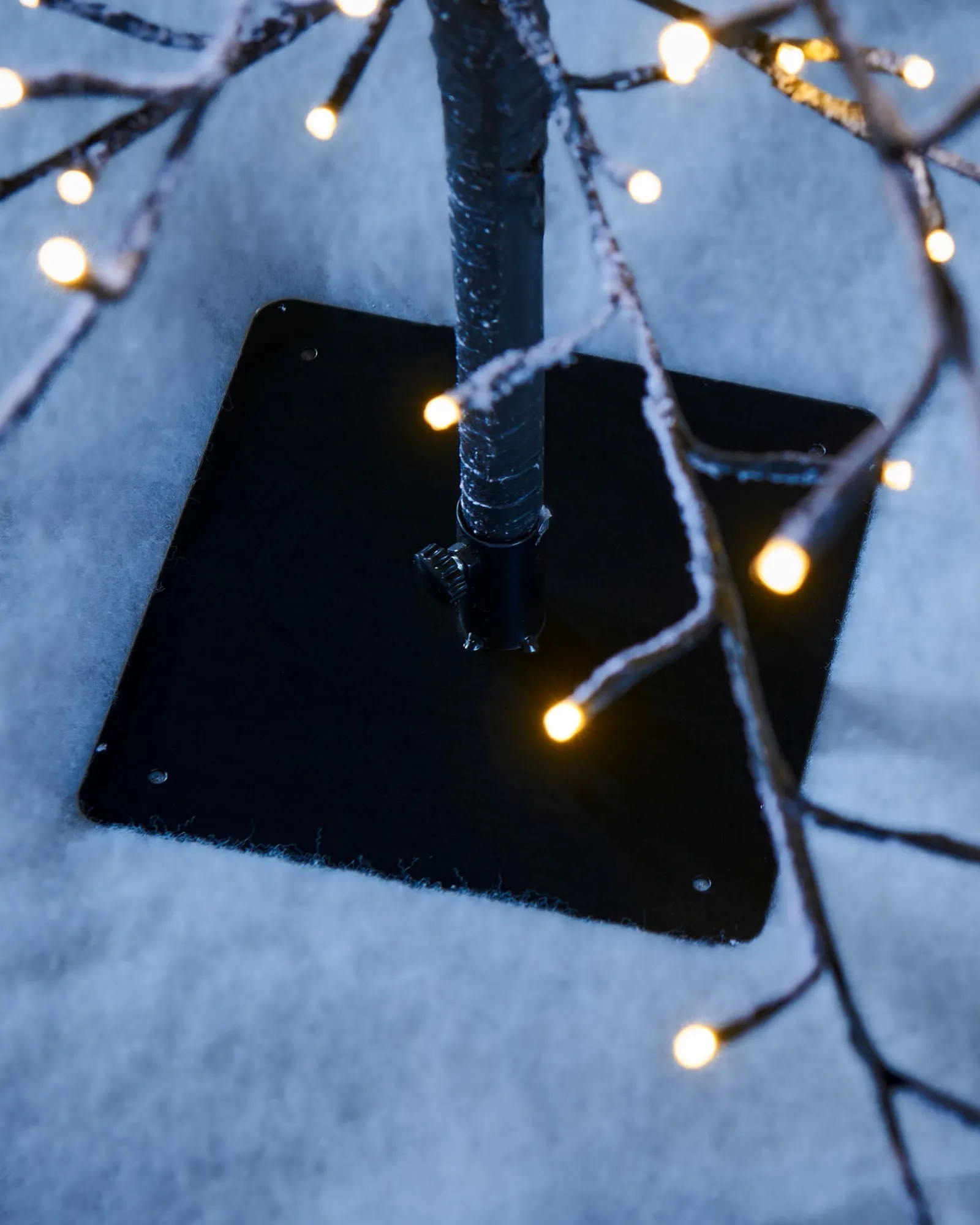 WeRChristmas Pre-Lit Snow Flocked Twig Tree, 6 Ft