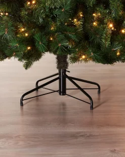 WeRChristmas Pre-Lit Victorian Pine Christmas Tree, 6 Ft