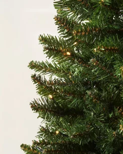 WeRChristmas Pre-Lit Wall Mounted Tree, 3 Ft