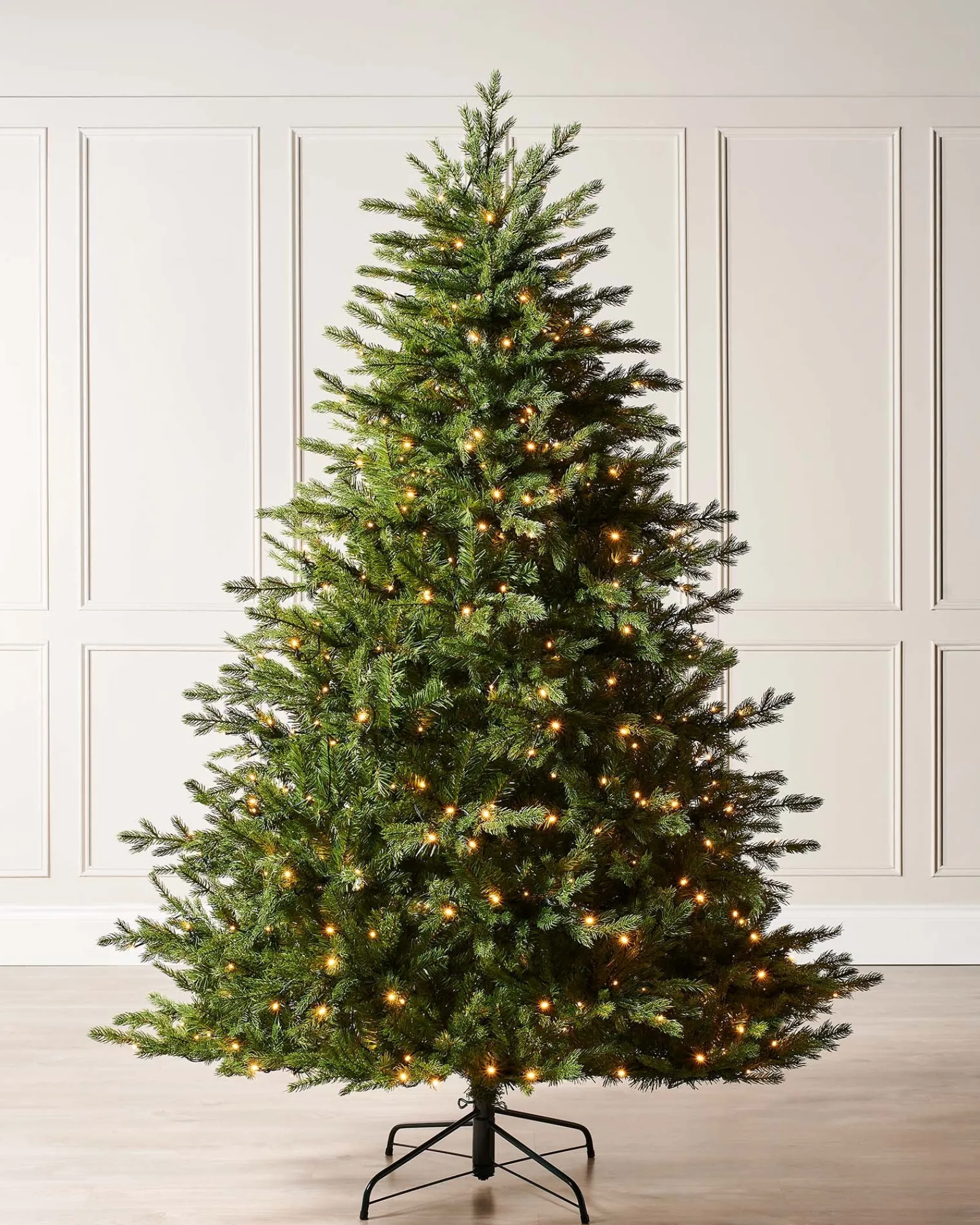 WeRChristmas Pre-Lit Windsor Fir Christmas Tree, 8 Ft