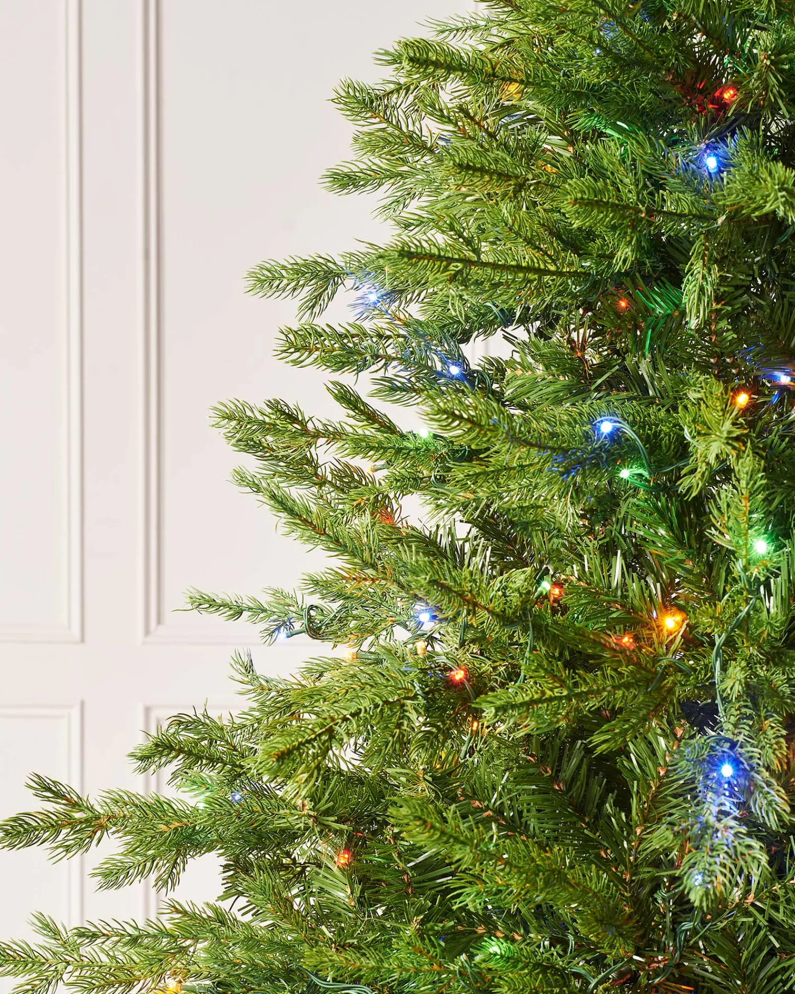 WeRChristmas Pre-Lit Windsor Fir Christmas Tree, Dual Warm White, 7 Ft