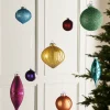 WeRChristmas Rainbow Glass Baubles, 20 Pack