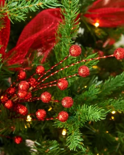 WeRChristmas Red Berry Christmas Tree Spray, 78 Cm