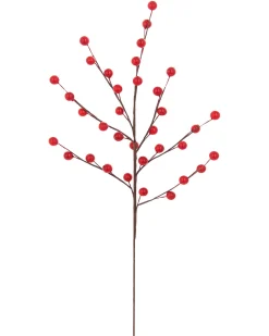 WeRChristmas Red Berry Christmas Tree Spray, 45 Cm