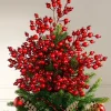 WeRChristmas Red Berry Tree Topper, 90 Cm