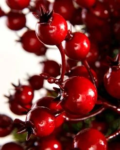 WeRChristmas Red Berry Tree Topper, 90 Cm