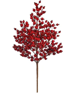 WeRChristmas Red Berry Tree Topper, 90 Cm