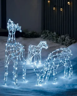 WeRChristmas Reindeer Family Silhouette, 77 Cm