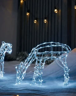 WeRChristmas Reindeer Family Silhouette, 77 Cm