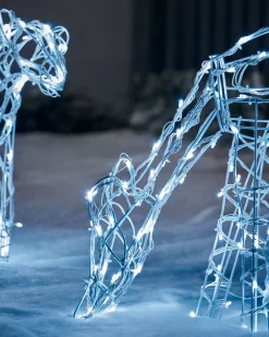 WeRChristmas Reindeer Family Silhouette, 77 Cm