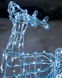 WeRChristmas Reindeer Family Silhouette, 77 Cm