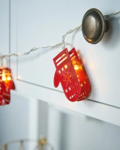 WeRChristmas Santa Gloves LED Light String, 1.8 M