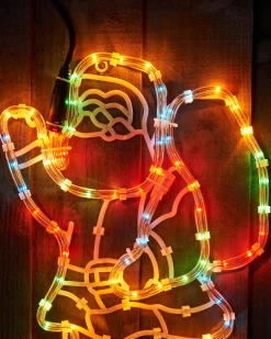 WeRChristmas Santa Rope Light Silhouette, 41 Cm