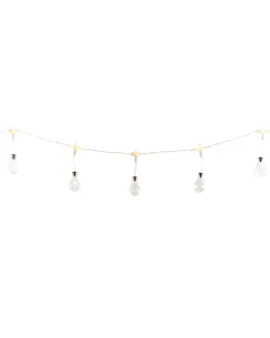 WeRChristmas Set Of 10 Light Bulbs Light String, Warm White, 2.8 M