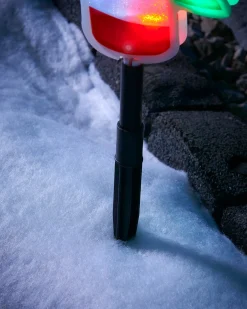 WeRChristmas Set Of 4 Pre-Lit Candy Cane Pathway Lights, 24 Cm
