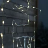 WeRChristmas Set Of 2 Reindeer Pathway Stake Lights, 1 M