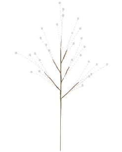 WeRChristmas Silver Berry Christmas Tree Spray, 78 Cm