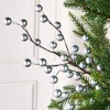 WeRChristmas Silver Berry Christmas Tree Spray, 45 Cm