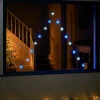 WeRChristmas Snowflake Curtain Net Light, Blue/White, 1.2 M