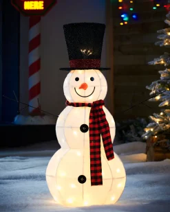 WeRChristmas Snowman Silhouette, 95 Cm