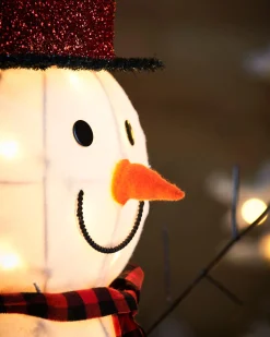 WeRChristmas Snowman Silhouette, 95 Cm