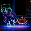 WeRChristmas Snowman With Fire Rope Light
